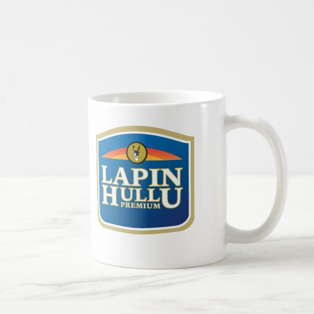 Lapinhullu Premium -huumorimuki Coffee Mug (Right)
