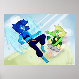 Lapis and Peridot Reformed Poster
