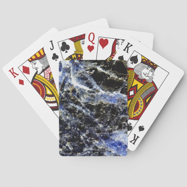 Lapis Lazuli Classic Playing Cards (Back)