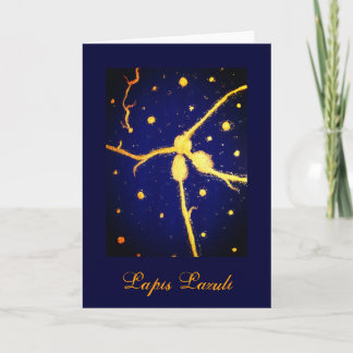 Lapis Lazuli Greeting Card