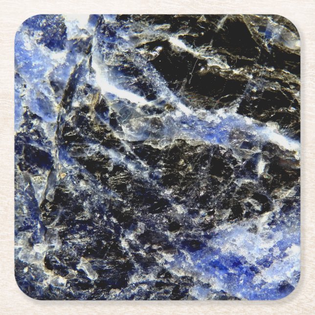 Lapis Lazuli Paper Coaster (Front)