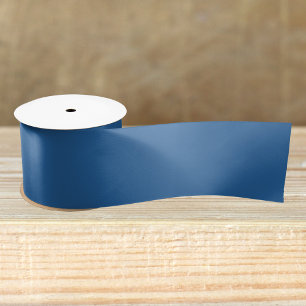 Lapis Lazuli Solid Color Satin Ribbon