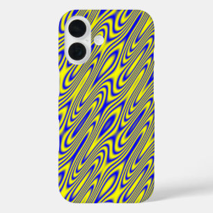 Lapis Lazuli Swirlies iPhone Case