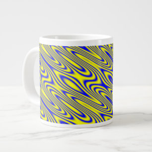 Lapis Lazuli Swirls Abstract Mug