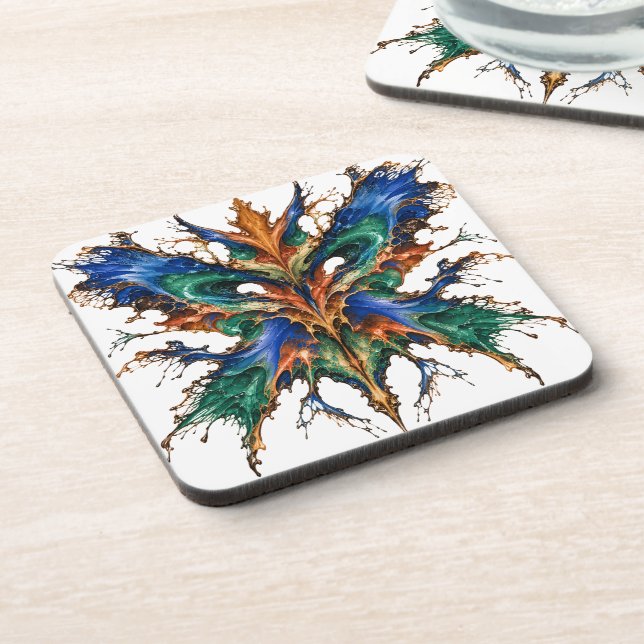 Lapis Totem Coaster (Left Side)