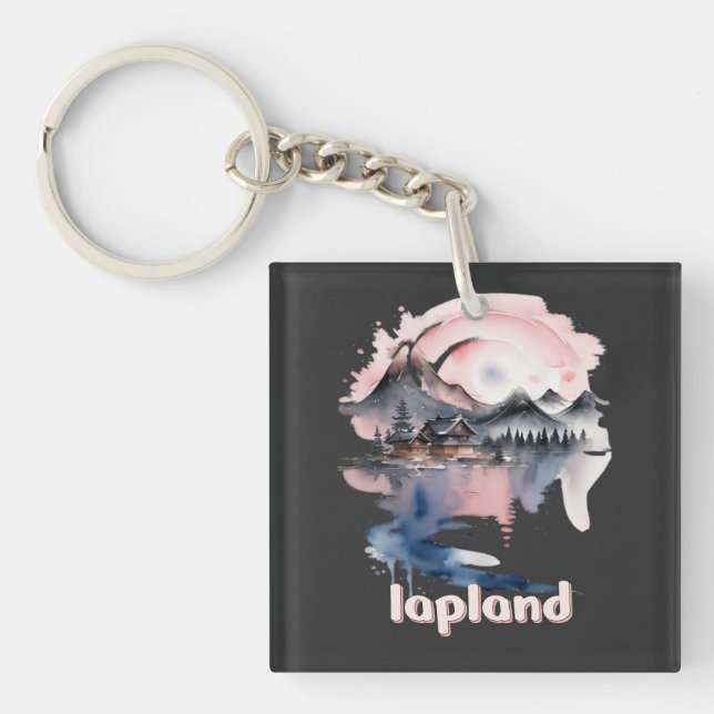 lapland adventures key ring (Front)
