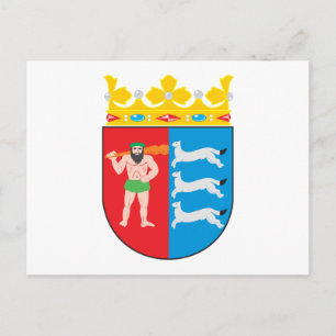 Lapland Coat of Arms Postcard