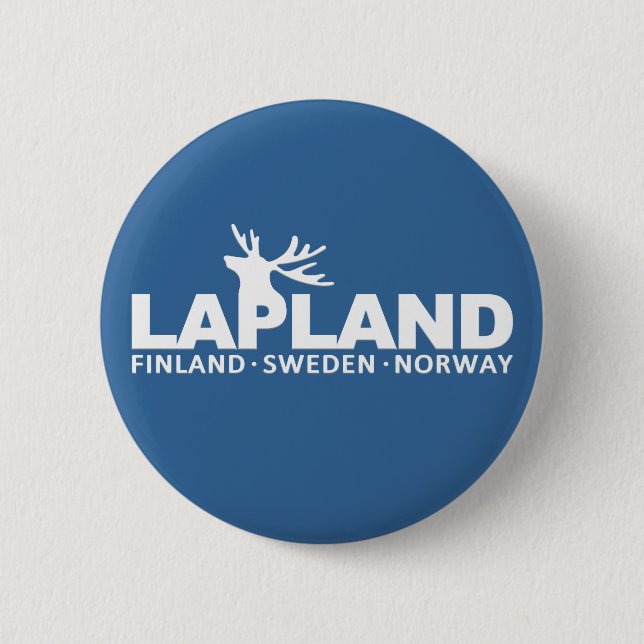LAPLAND custom button (Front)