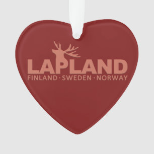 LAPLAND custom colour ornament