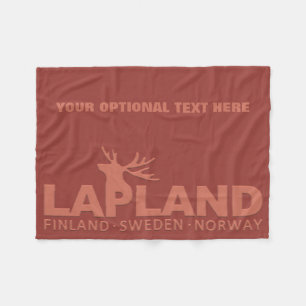LAPLAND custom fleece blankets