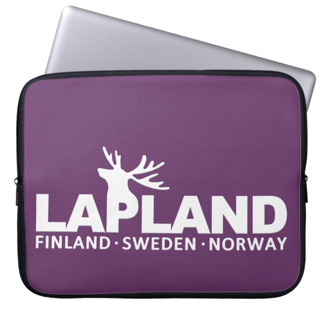 LAPLAND custom laptop sleeves (Front)