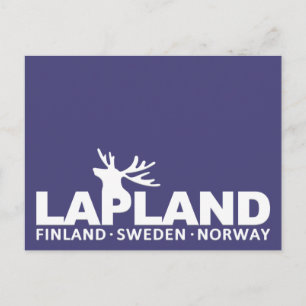 LAPLAND custom postcard