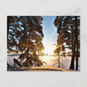 Lapland, Finland Postcard