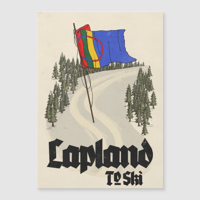 Lapland To Ski (Front)