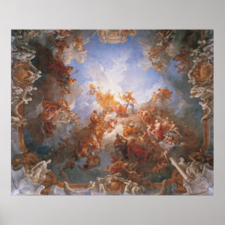 L'Apothéose d'Hercule – Lemoyne – Versailles Poster