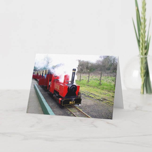Lappa Valley Steam Train Holiday Card (Front)