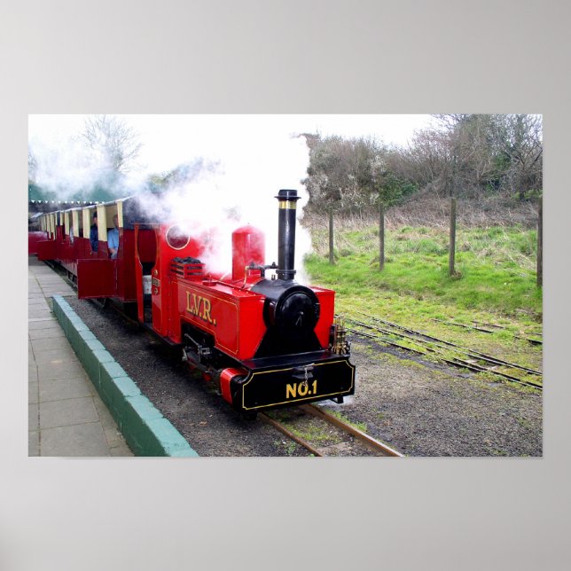 Lappa Valley Steam Train Poster (Front)
