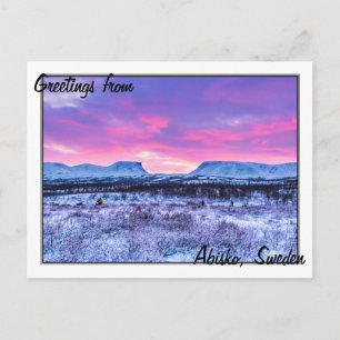 Lapporten the Gateway to Lapland Postcard