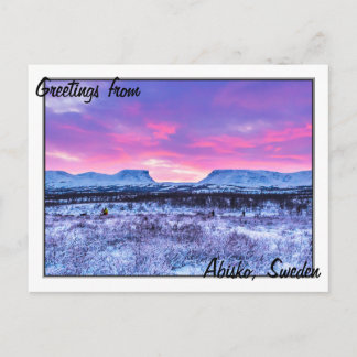 Lapporten the Gateway to Lapland Postcard