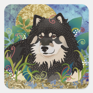 LAPPY BLISS  square stickers