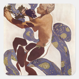 L'Apres Midi d'un Faune' Square Sticker