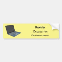 Laptop cartoon illustration