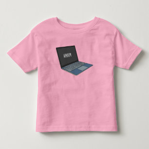 Laptop cartoon illustration toddler T-Shirt