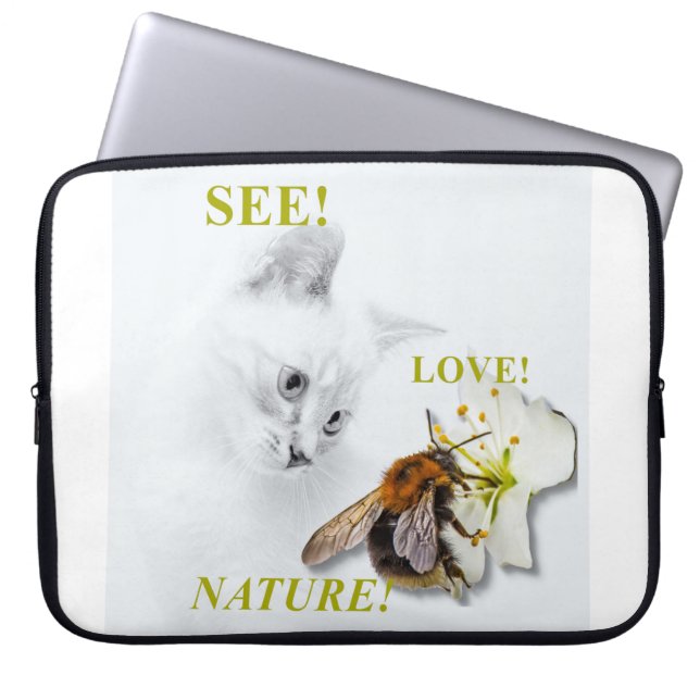 Laptop Case for Cat lover (Front)