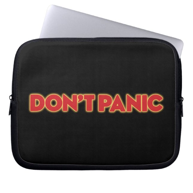 Laptop cover "No panic" (Front)