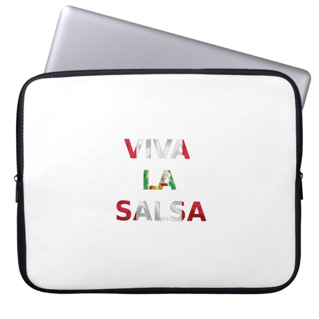 Laptop cover Viva la salsa Perú (Front)
