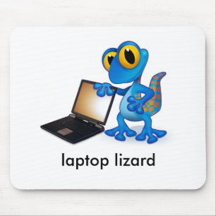 laptop lizard mouse mat