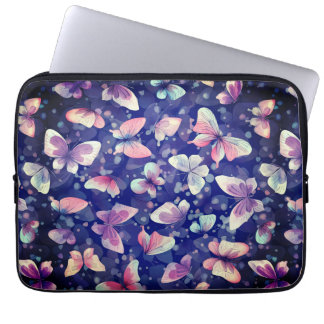 Laptop Sleeve 10"- 15" butterfly pattern