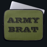 Laptop Sleeve Army Brat<br><div class="desc">Laptop Sleeve Army Brat</div>
