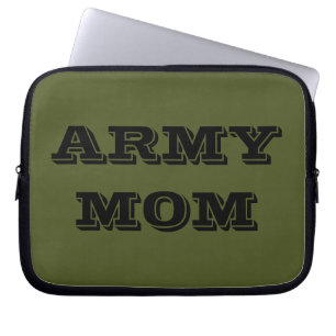 Laptop Sleeve Army Mum