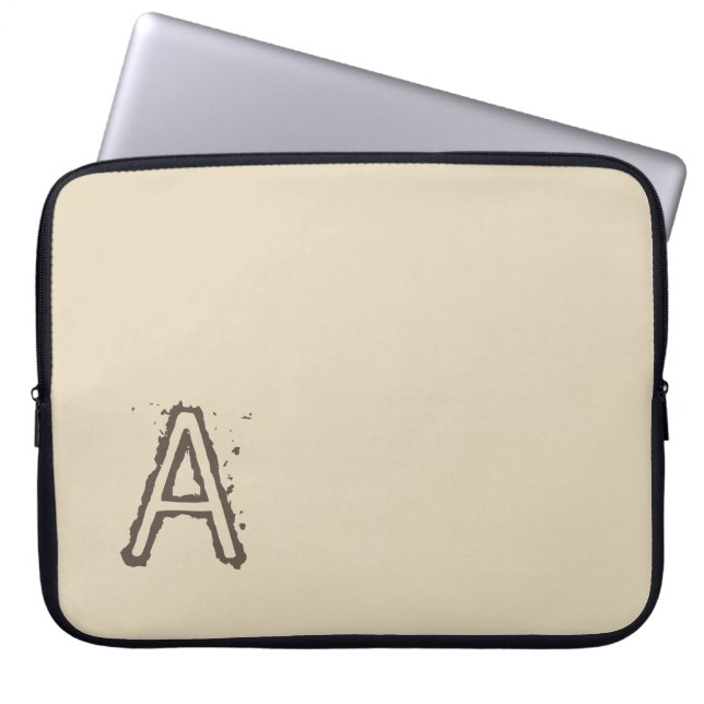 Laptop Sleeve Beige (Front)