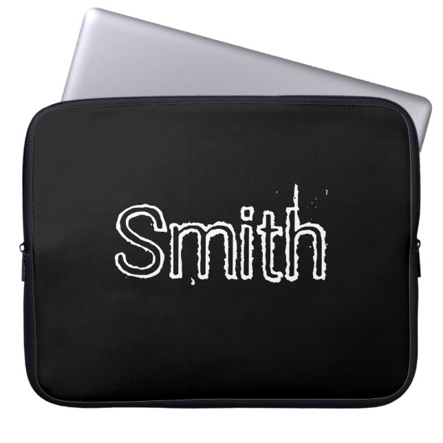 Laptop Sleeve Black (Front)