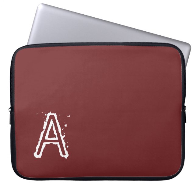 Laptop Sleeve Burgundy (Front)