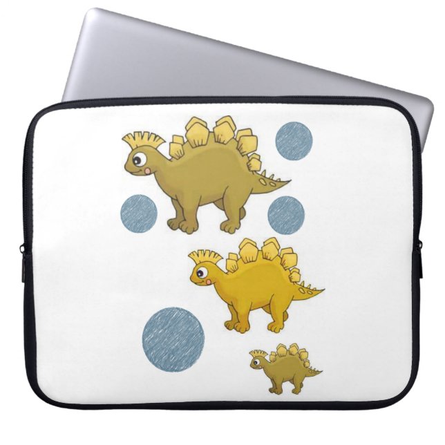 Laptop Sleeve Dinosaur (Front)