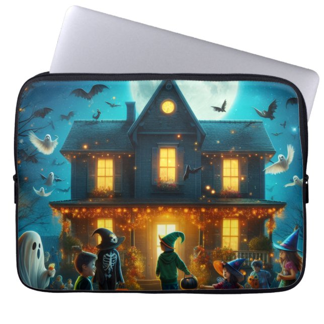 Laptop sleeve Halloween (Front)