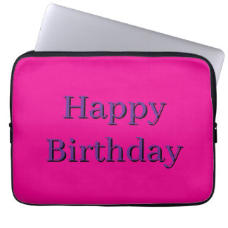 Laptop Sleeve - Happy Birthday