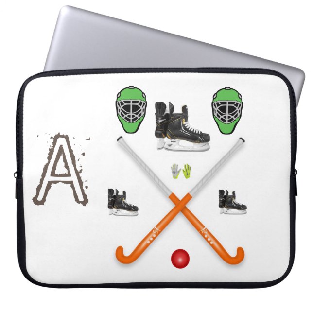 Laptop Sleeve Hockey (Front)
