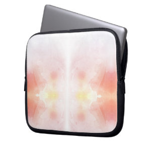 Laptop sleeve in a soft watercolor design