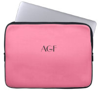 laptop sleeve monogram for 13" laptop, #241