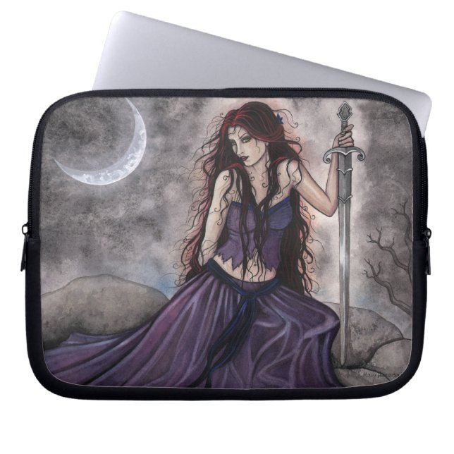 Laptop Sleeve Morgan Le Fay Fantasy Art (Front)