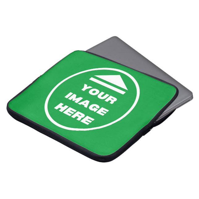 Laptop Sleeve - Personalised - Add Image / Text  (Front Top)