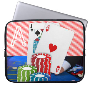 Laptop Sleeve Playing Cards
