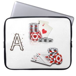 Laptop Sleeve Playing Cards
