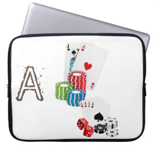 Laptop Sleeve Playing Cards