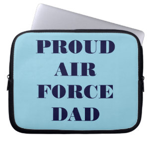 Laptop Sleeve Proud Air Force Dad