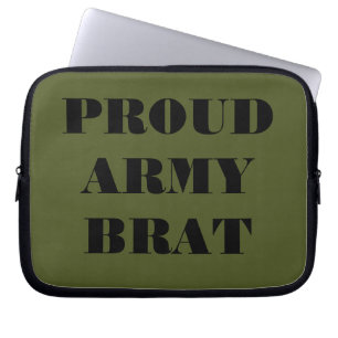 Laptop Sleeve Proud Army Brat